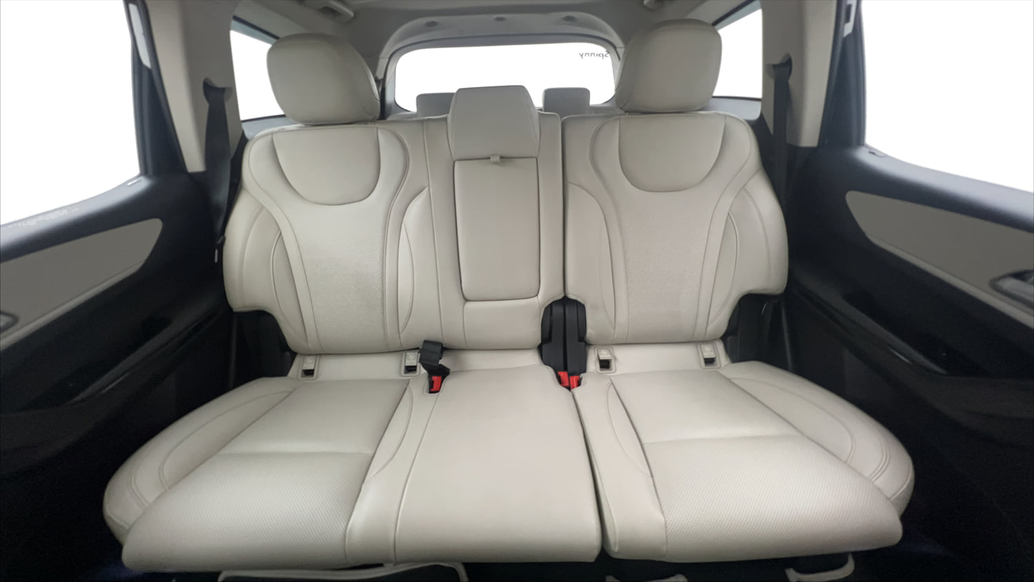 Used 2022 Mahindra XUV700 AX 7 Petrol MT 7 STR Petrol Manual interior REAR SEAT CONDITION VIEW