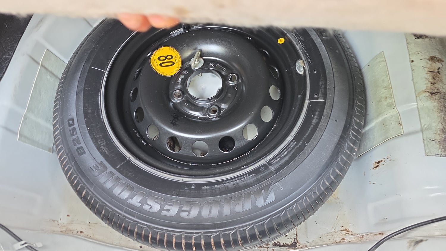 Used 2020 Tata Tiago XE Petrol Manual tyres SPARE TYRE VIEW