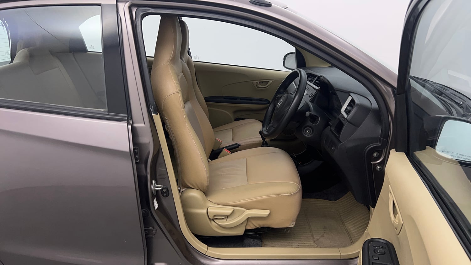 Used 2016 Honda Brio S MT Petrol Manual interior RIGHT SIDE FRONT DOOR CABIN VIEW