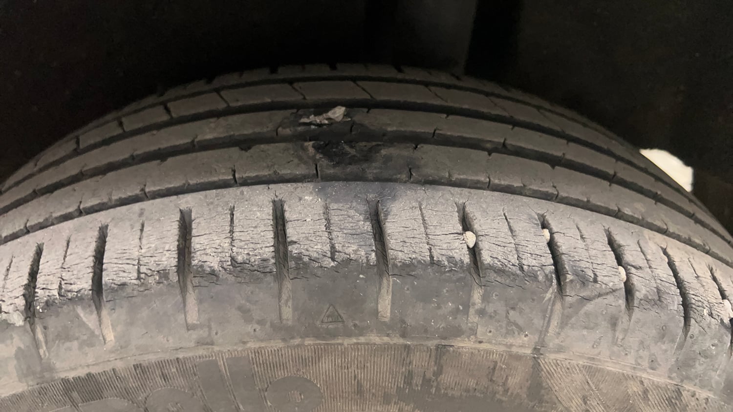 Used 2019 Maruti Suzuki Baleno Zeta Automatic Petrol Automatic tyres LEFT REAR TYRE TREAD VIEW