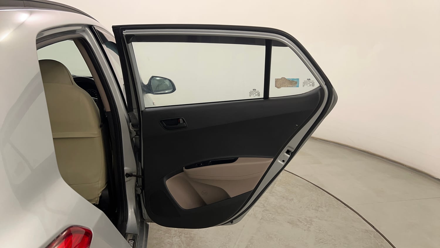 Used 2019 Hyundai Grand i10 Magna 1.2 Kappa VTVT CNG Cng Manual interior RIGHT REAR DOOR OPEN VIEW
