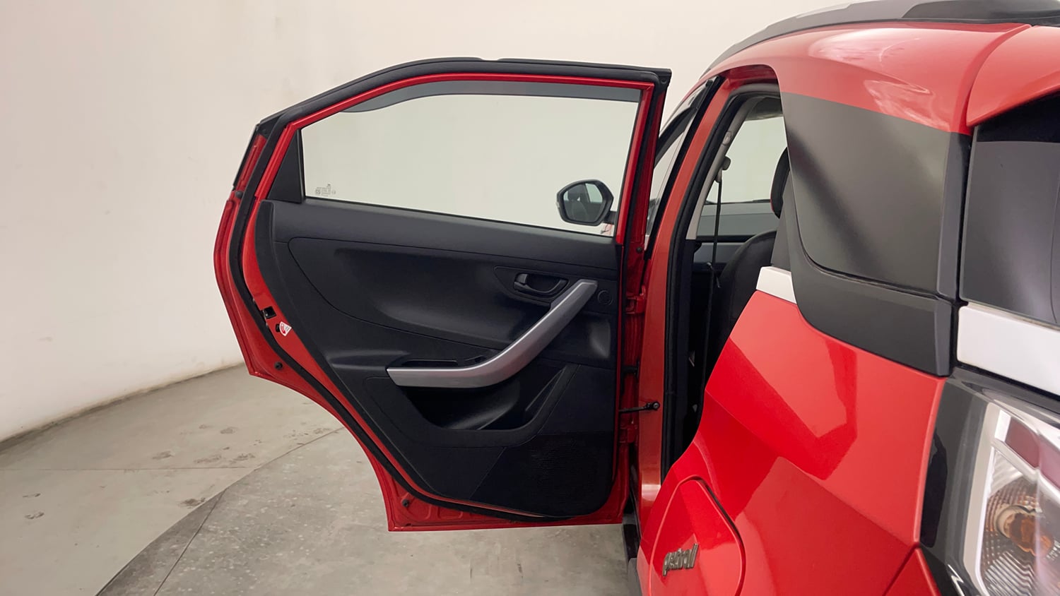Used 2023 Tata Nexon XMA (S) Petrol Automatic interior LEFT REAR DOOR OPEN VIEW
