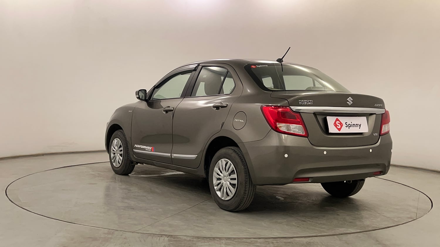 Used 2019 Maruti Suzuki Dzire VXi Petrol Manual exterior LEFT REAR CORNER VIEW