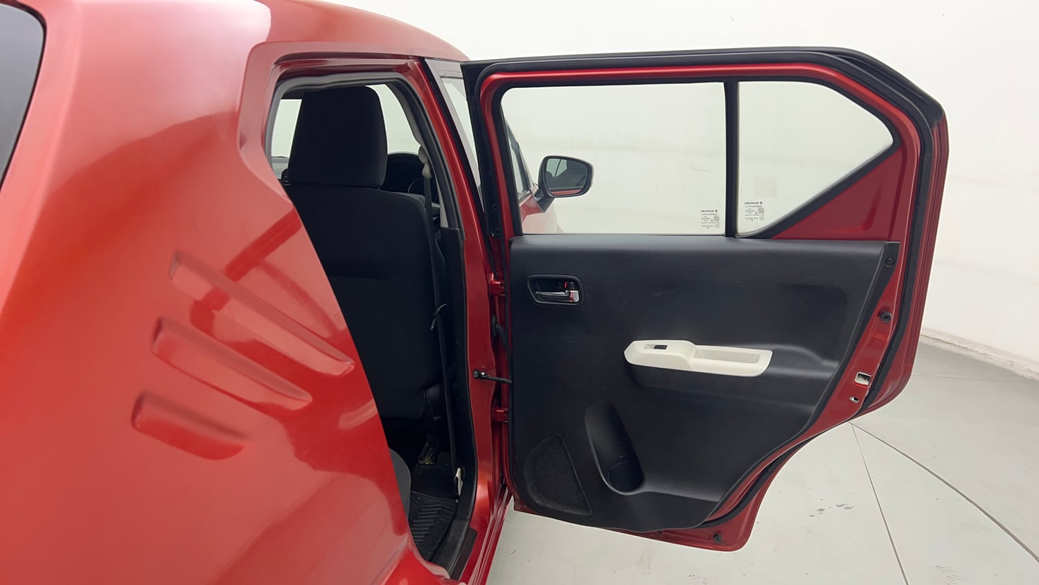 Used 2018 Maruti Suzuki Ignis Delta 1.2 AMT Petrol Automatic interior RIGHT REAR DOOR OPEN VIEW
