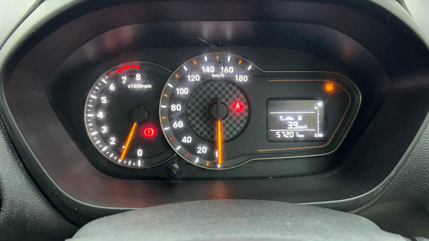 Used 2021 Hyundai Santro Sportz Petrol Manual interior CLUSTERMETER VIEW