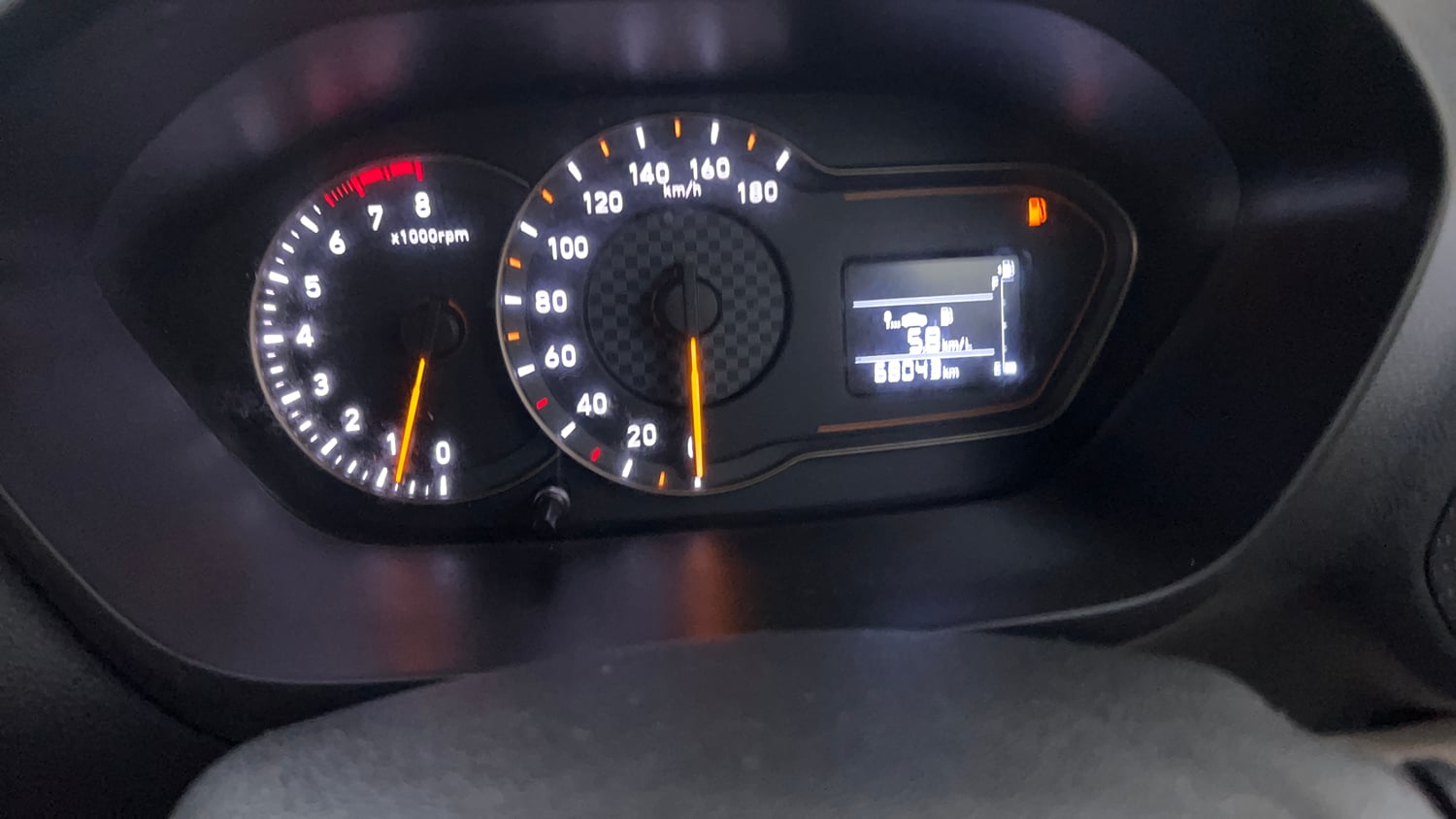 Used 2019 Hyundai Santro Sportz Petrol Manual interior CLUSTERMETER VIEW