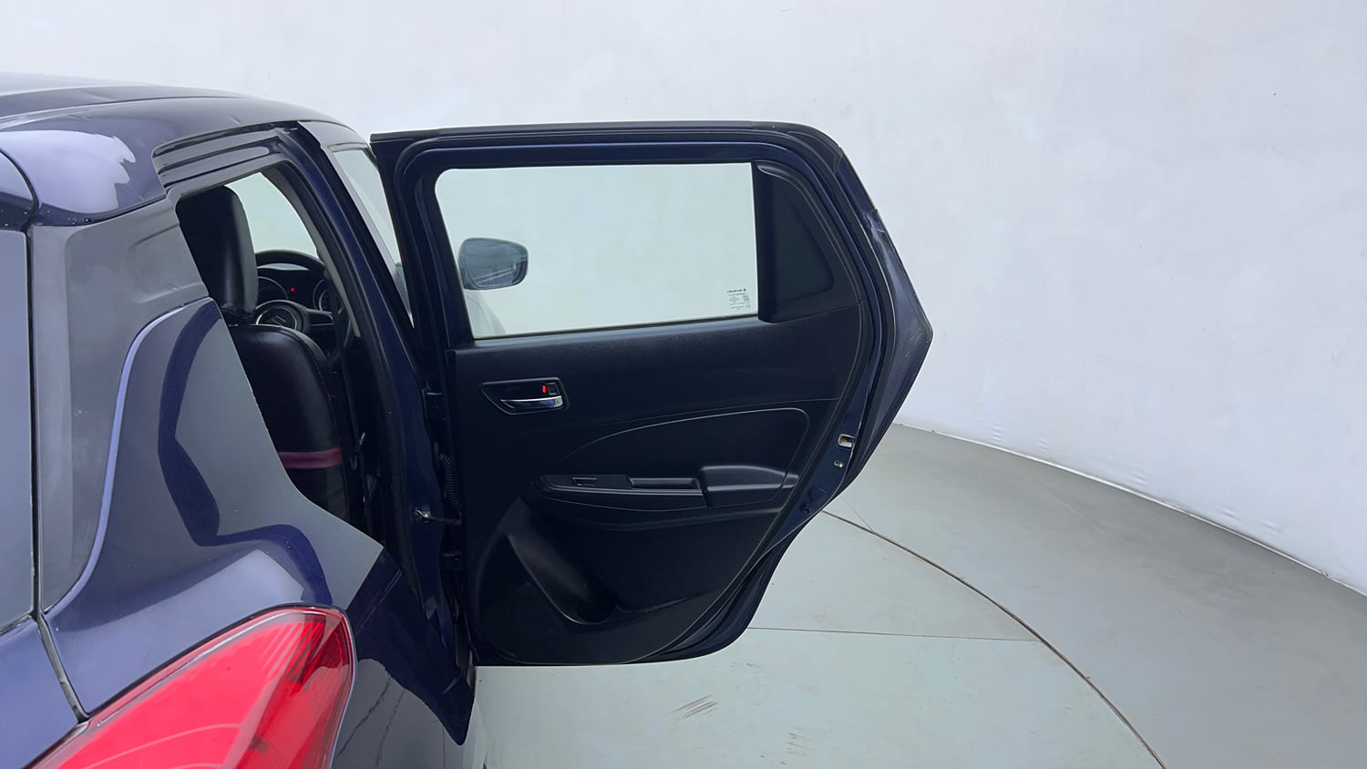 Used 2019 Maruti Suzuki Swift VXi Petrol Manual interior RIGHT REAR DOOR OPEN VIEW