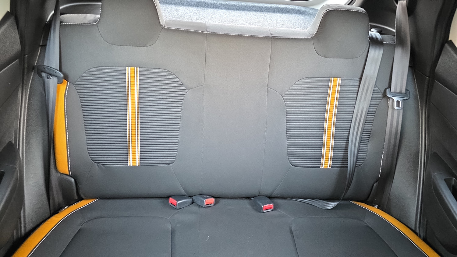 Used 2022 Renault Kwid CLIMBER Petrol Manual interior REAR SEAT CONDITION VIEW