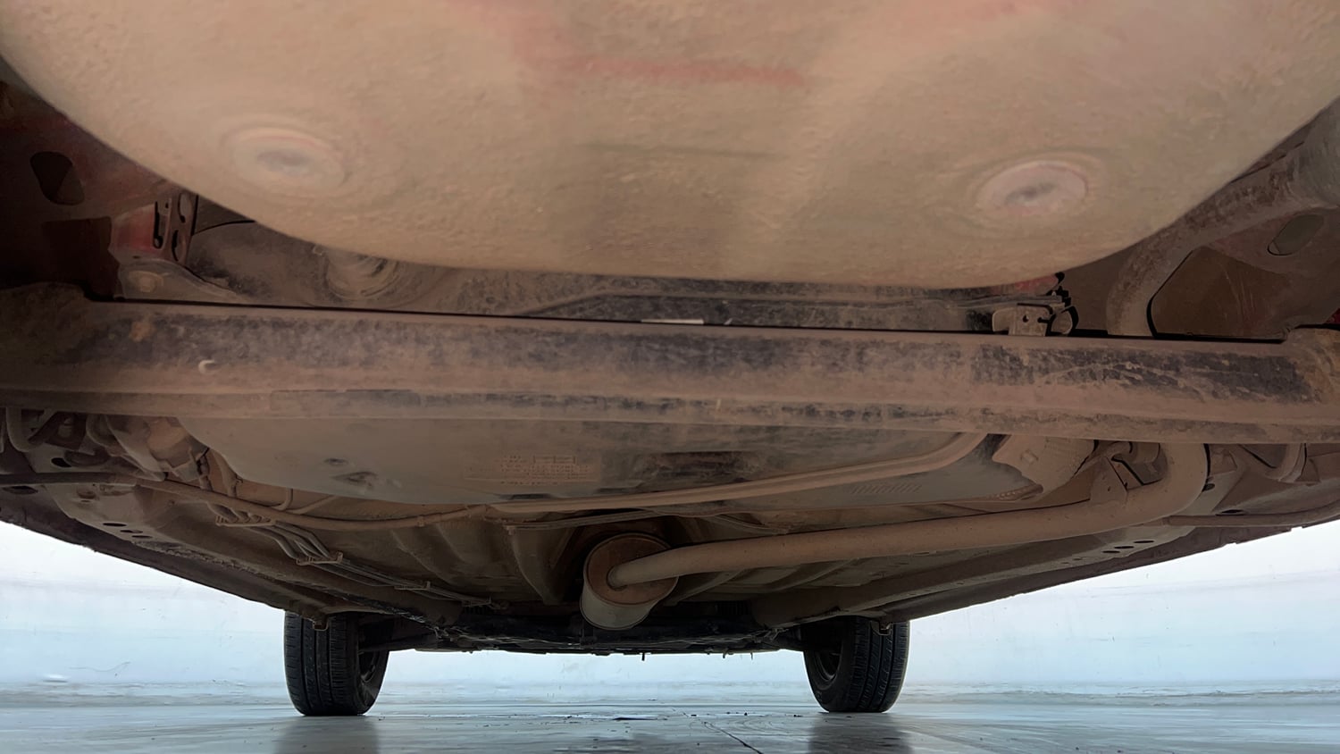 Used 2018 Maruti Suzuki Ignis Delta 1.2 AMT Petrol Automatic extra REAR UNDERBODY VIEW (TAKEN FROM REAR)