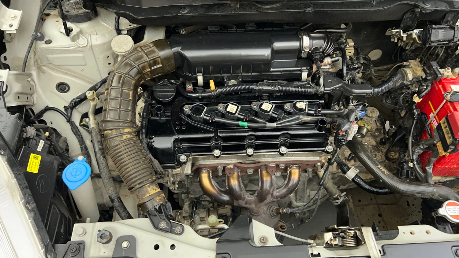 Used 2018 Maruti Suzuki Swift LXi Petrol Manual engine ENGINE RIGHT SIDE VIEW