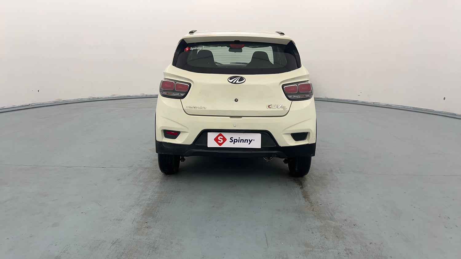Used 2019 Mahindra KUV100 NXT K4 Plus 6 STR Petrol Manual exterior BACK VIEW
