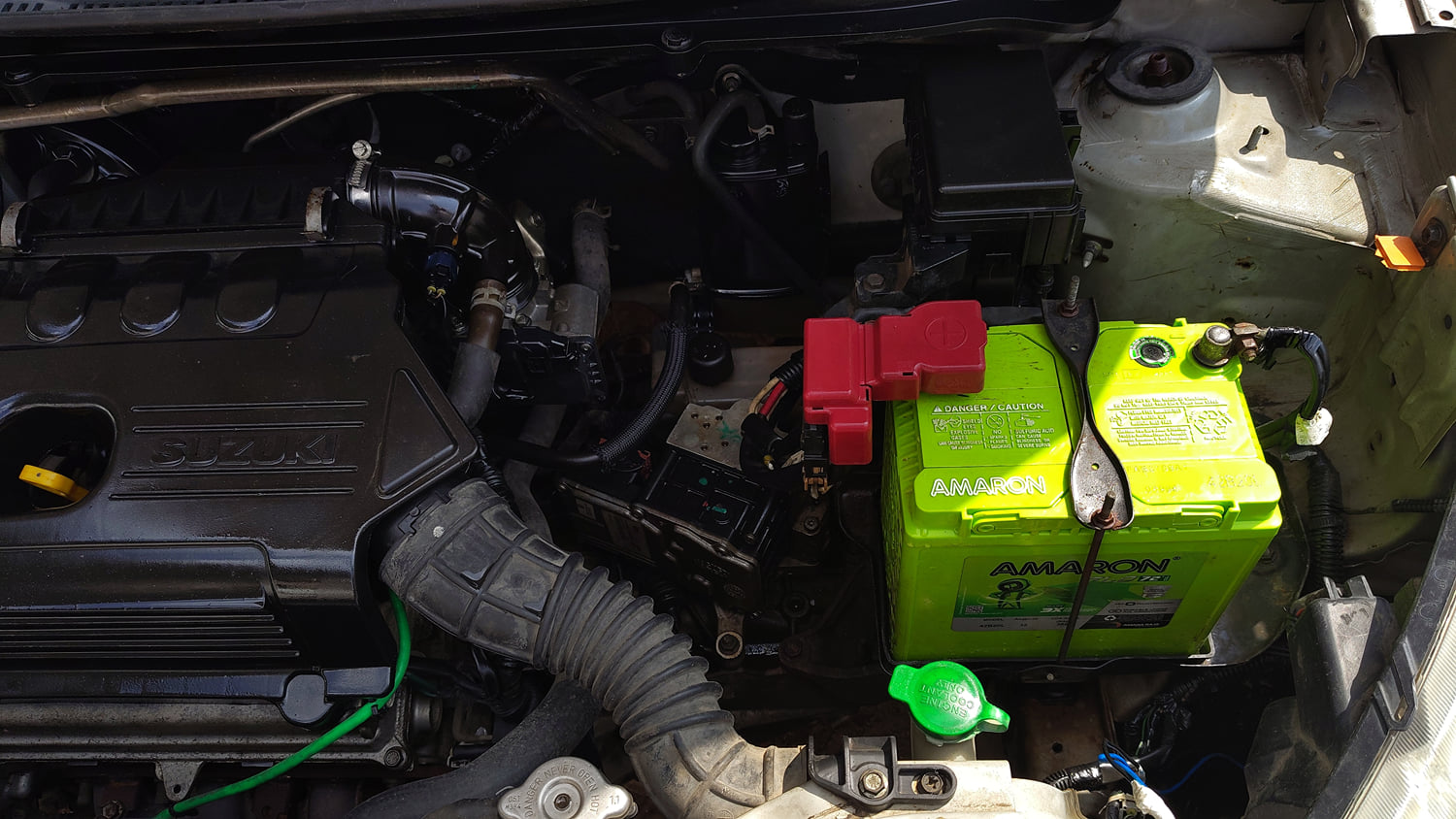 Used 2017 Maruti Suzuki Celerio VXi AMT Petrol Automatic engine ENGINE LEFT SIDE VIEW