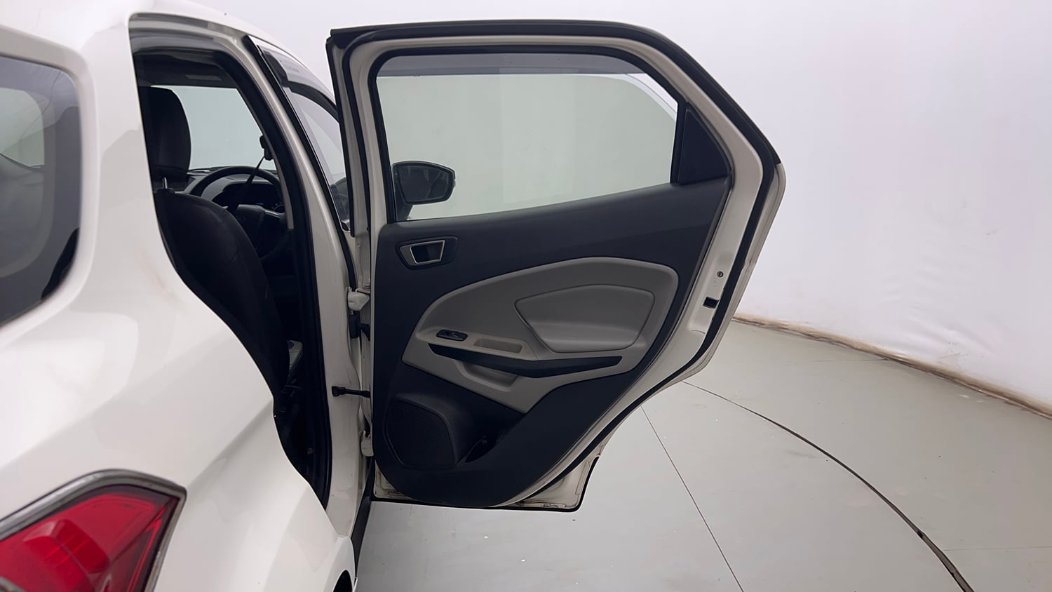 Used 2018 Ford EcoSport Trend 1.5L TDCi Diesel Manual interior RIGHT REAR DOOR OPEN VIEW