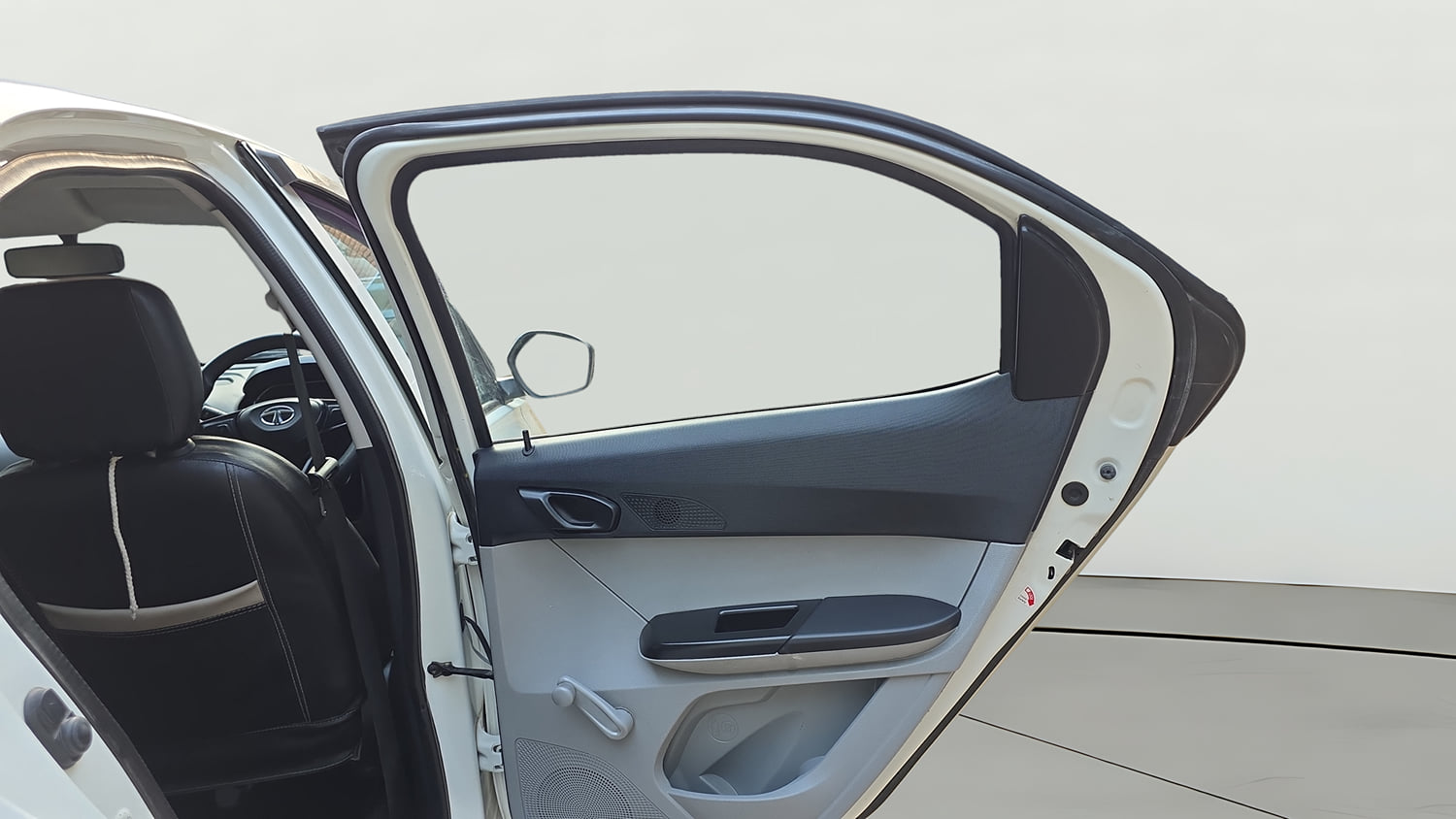 Used 2020 Tata Tiago XE Petrol Manual interior RIGHT REAR DOOR OPEN VIEW