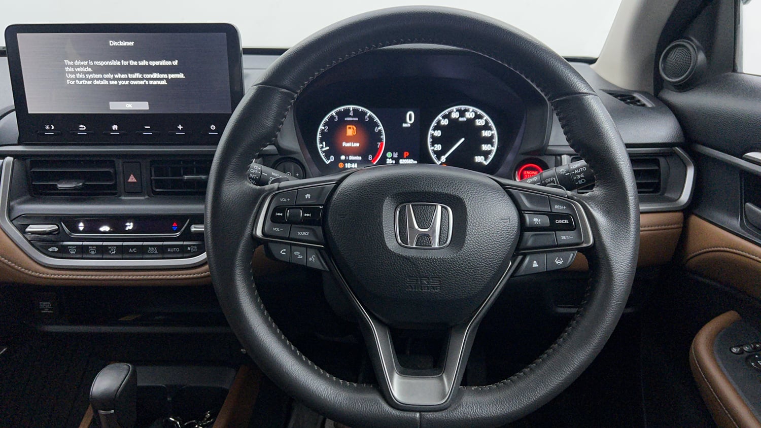 Used 2024 Honda Elevate ZX CVT Petrol Automatic interior STEERING VIEW