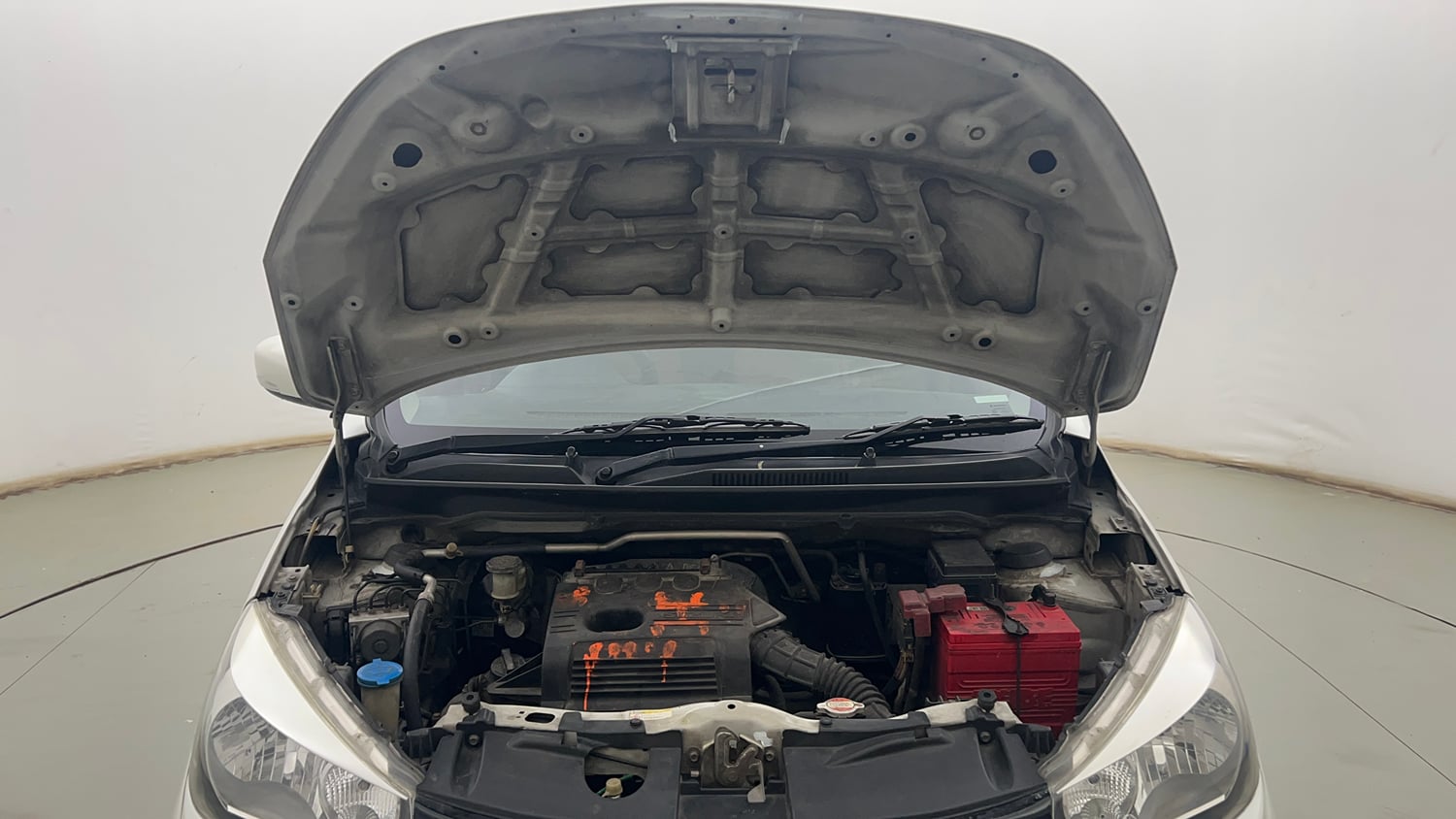 Used 2019 Maruti Suzuki Celerio ZXi Petrol Manual engine ENGINE & BONNET OPEN FRONT VIEW