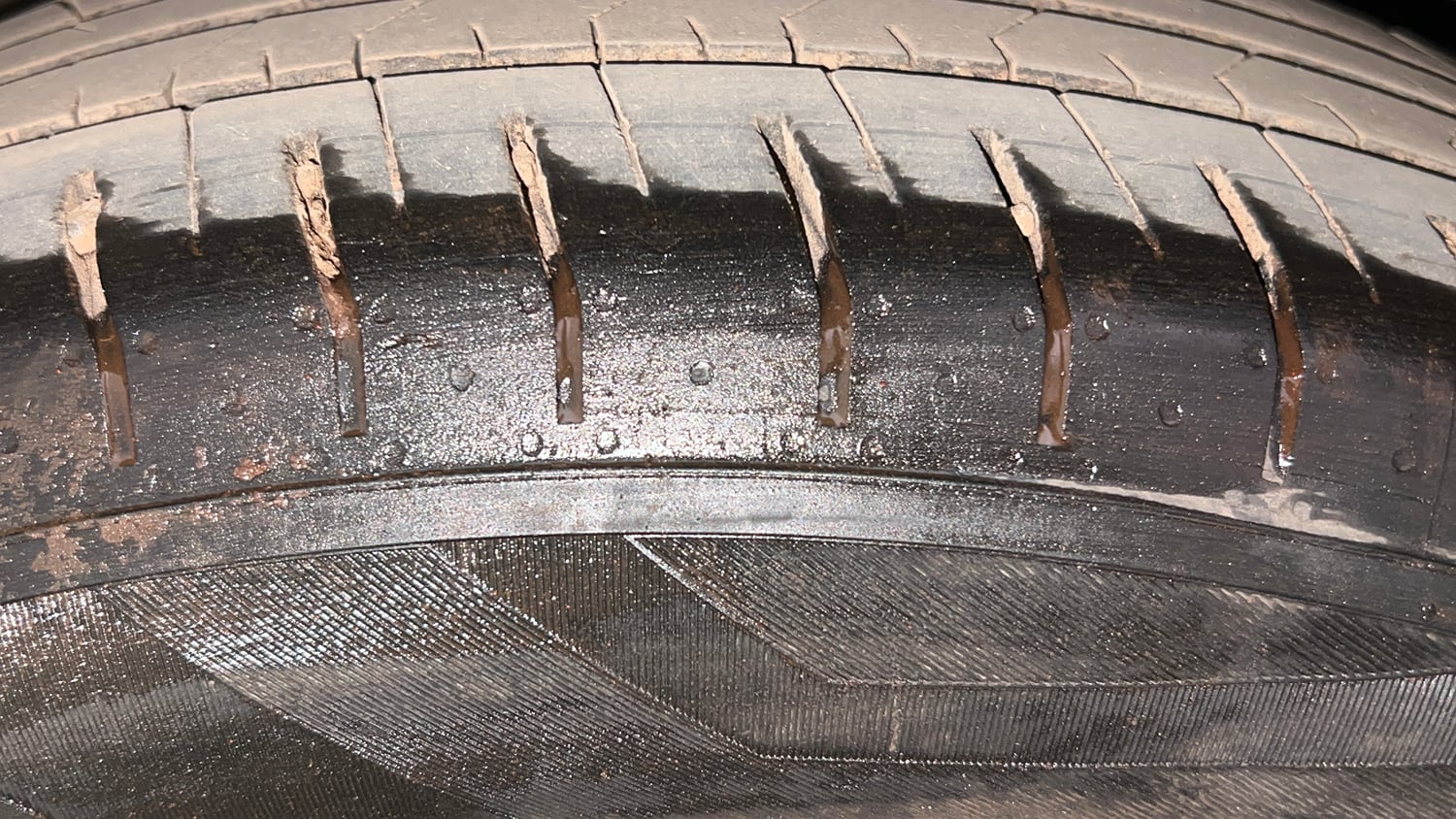 Used 2019 Hyundai Creta SX 1.6 Dual Tone Petrol Petrol Manual tyres LEFT FRONT TYRE TREAD VIEW