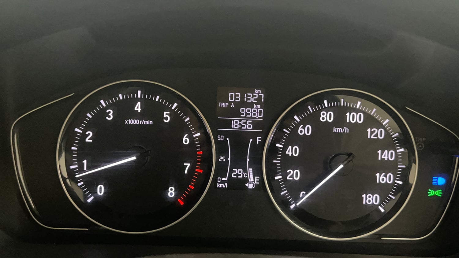 Used 2022 Honda Amaze VX MT 1.2 Petrol Petrol Manual interior CLUSTERMETER VIEW