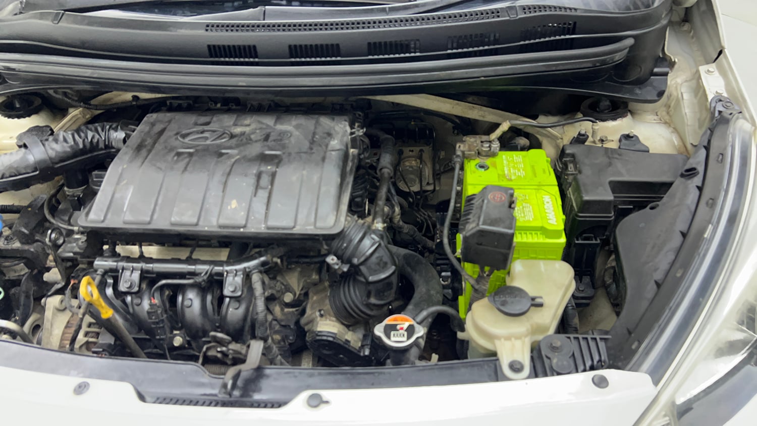 Used 2018 Hyundai Xcent SX Petrol Manual engine ENGINE LEFT SIDE VIEW