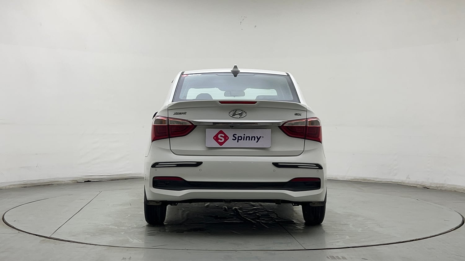 Used 2018 Hyundai Xcent SX Petrol Manual exterior BACK VIEW