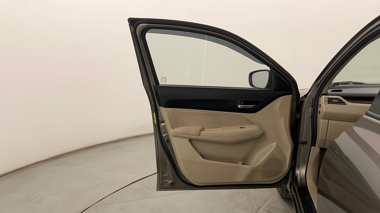 Used 2019 Maruti Suzuki Dzire VXi Petrol Manual interior LEFT FRONT DOOR OPEN VIEW
