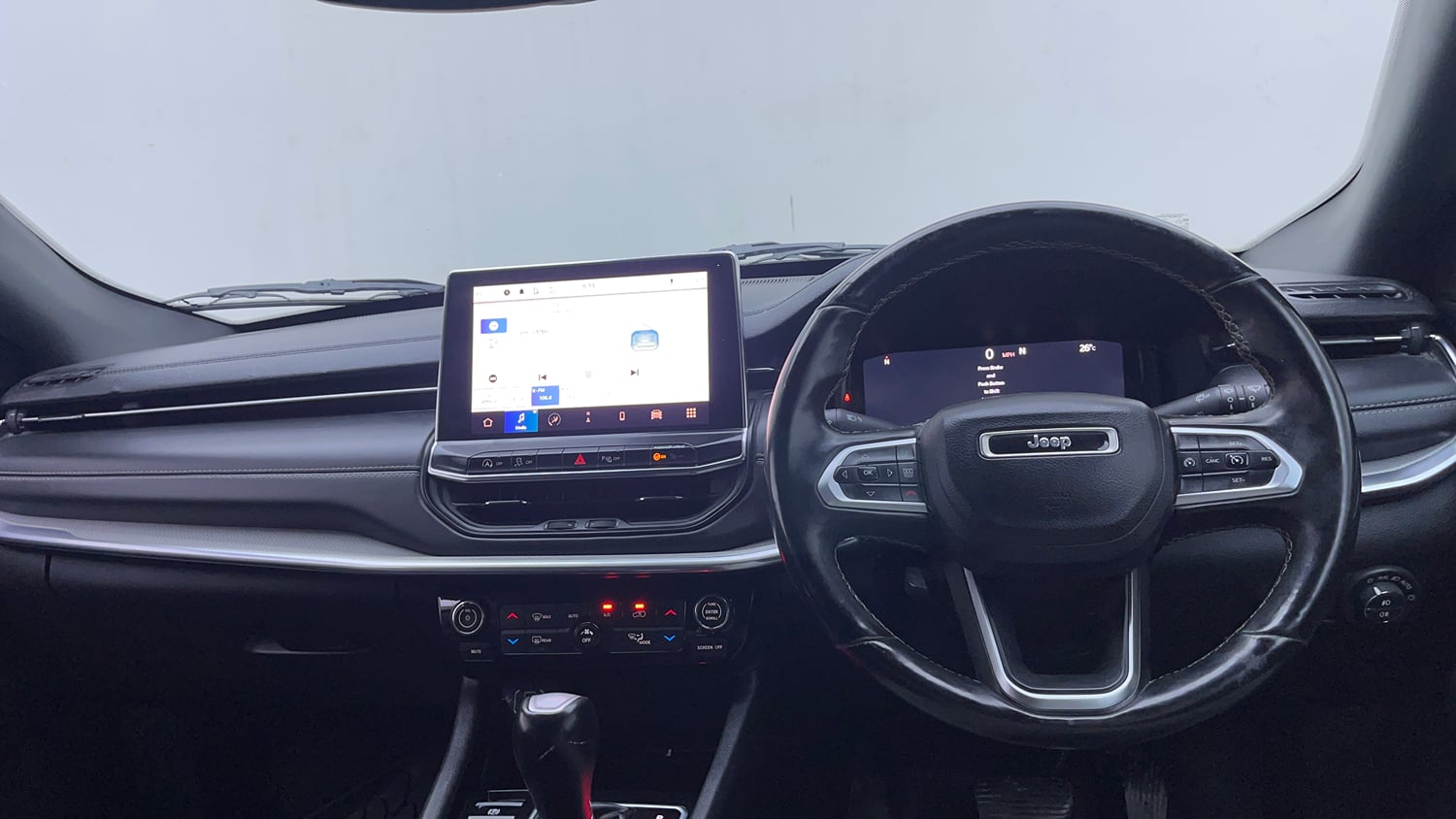 Used 2022 Jeep Compass Model S (O) 1.4 Petrol DCT Petrol Automatic interior DASHBOARD VIEW