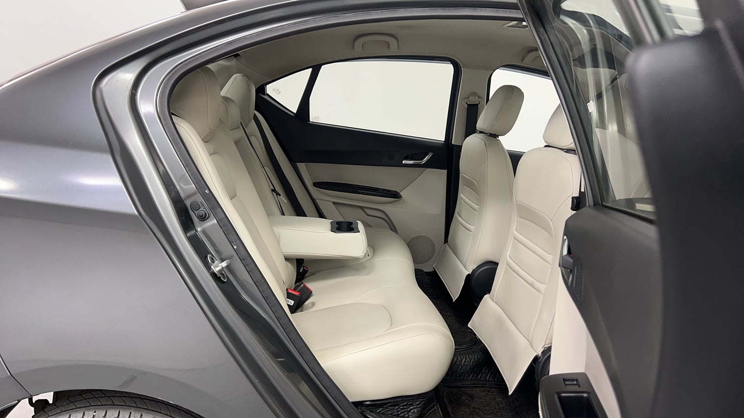 Used 2024 Tata Tigor XZA Plus iCNG Cng Automatic interior RIGHT SIDE REAR DOOR CABIN VIEW