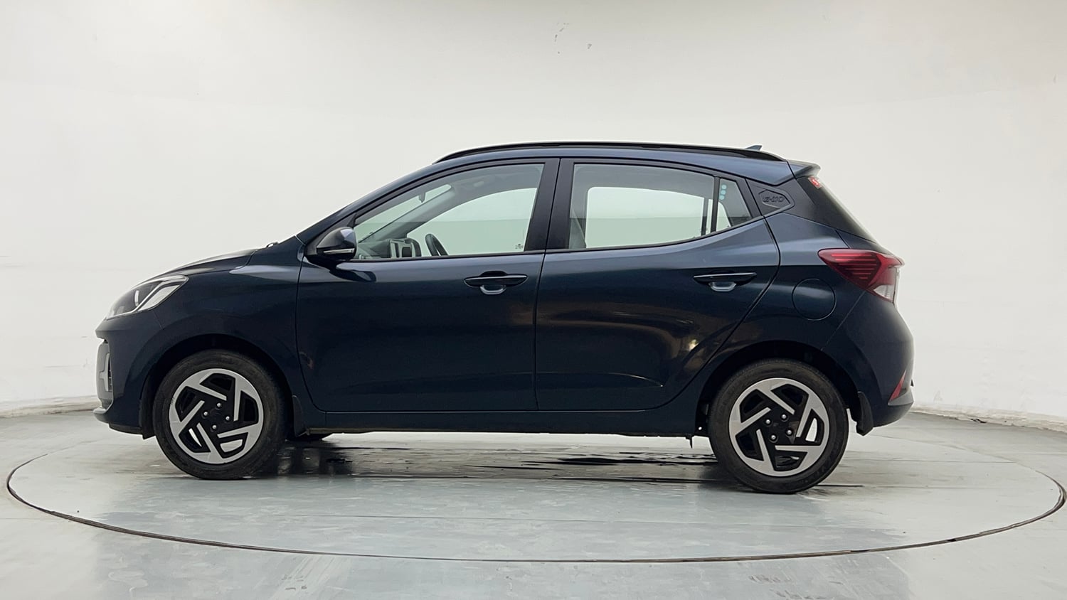 Used 2023 Hyundai Grand i10 Nios Sportz AMT 1.2 Kappa VTVT Petrol Automatic exterior LEFT SIDE VIEW