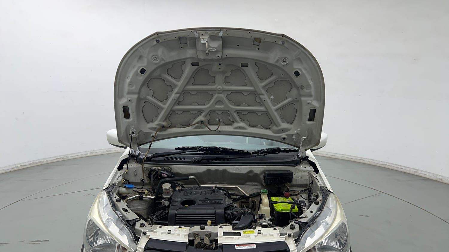 Used 2016 Maruti Suzuki Alto K10 VXi (O) Petrol Manual engine ENGINE & BONNET OPEN FRONT VIEW