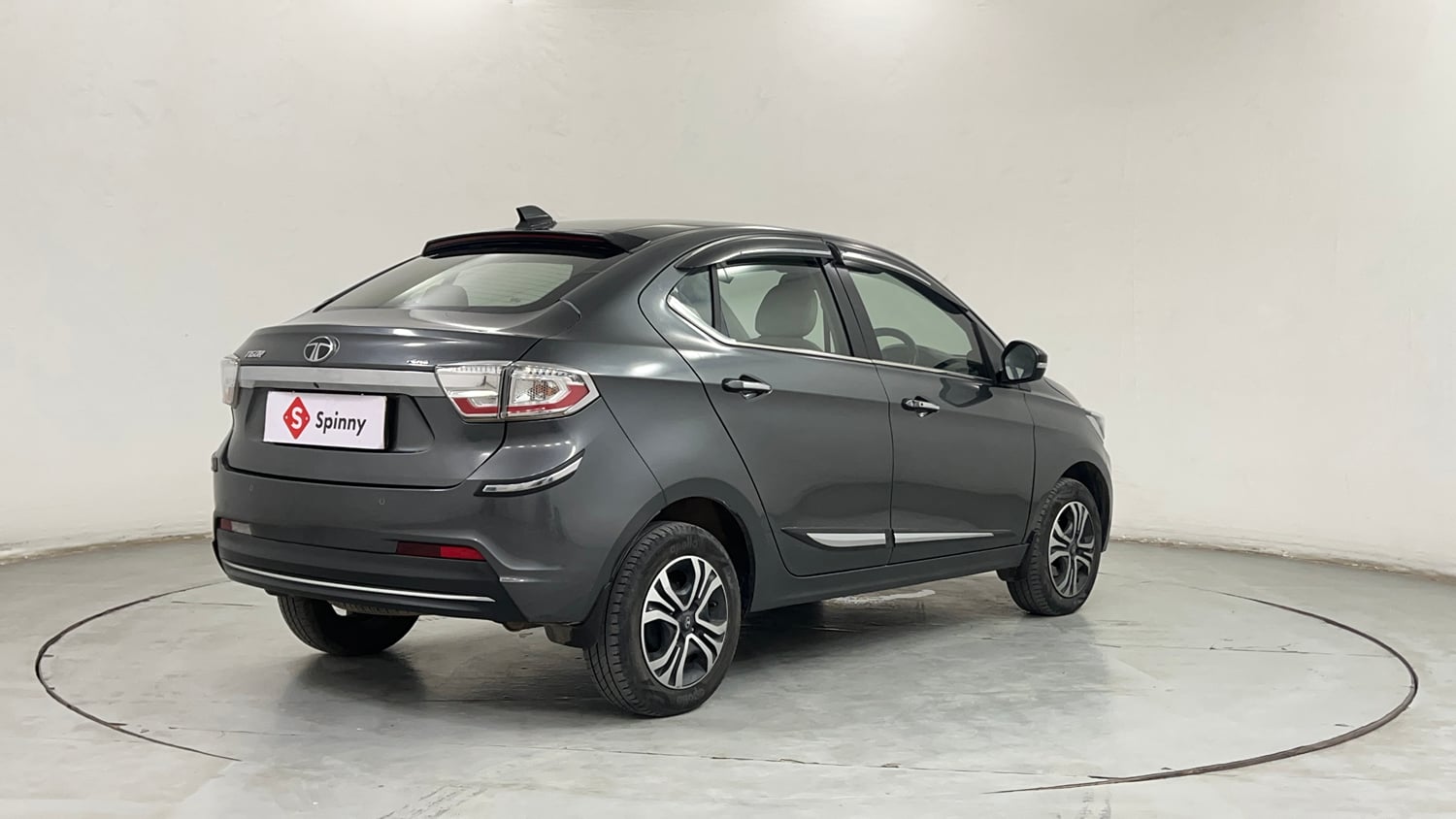 Used 2024 Tata Tigor XZA Plus iCNG Cng Automatic exterior RIGHT REAR CORNER VIEW