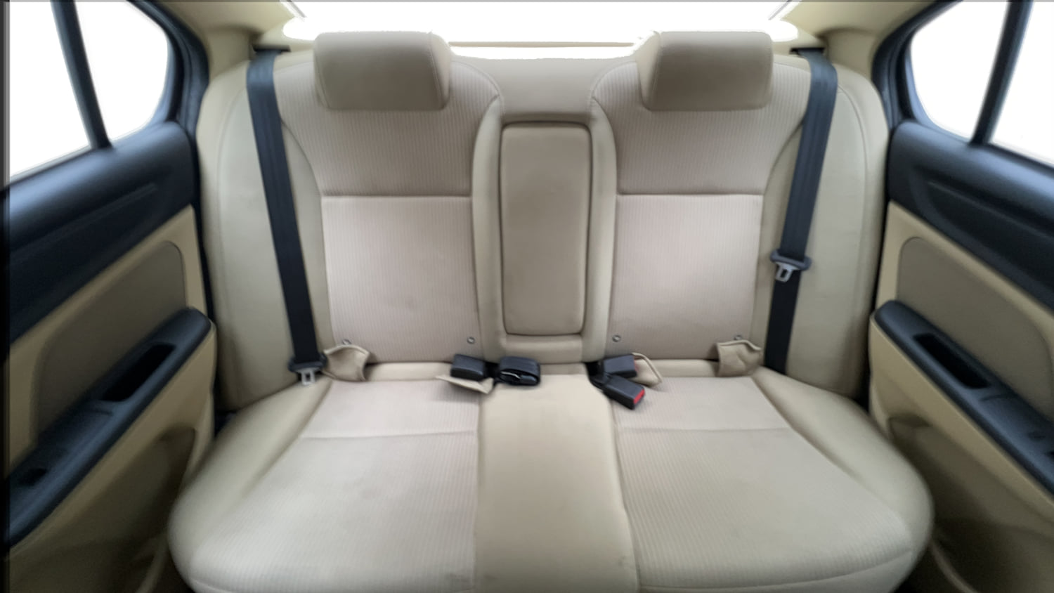 Used 2023 Honda Amaze VX 1.2 Petrol CVT Petrol Automatic interior REAR SEAT CONDITION VIEW