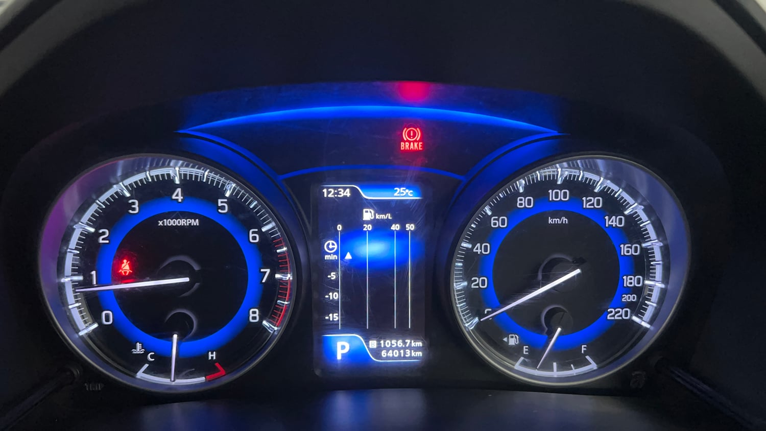Used 2019 Maruti Suzuki Baleno Zeta Automatic Petrol Automatic interior CLUSTERMETER VIEW
