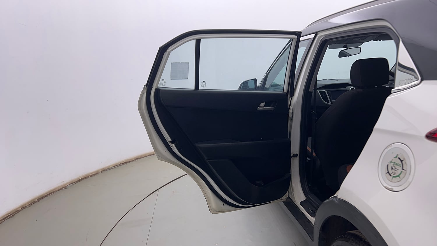 Used 2019 Hyundai Creta SX 1.6 Dual Tone Petrol Petrol Manual interior LEFT REAR DOOR OPEN VIEW