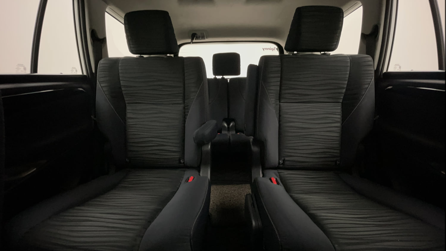 Used 2019 Toyota Innova Crysta 2.4 V 7 STR Diesel Manual interior REAR SEAT CONDITION VIEW