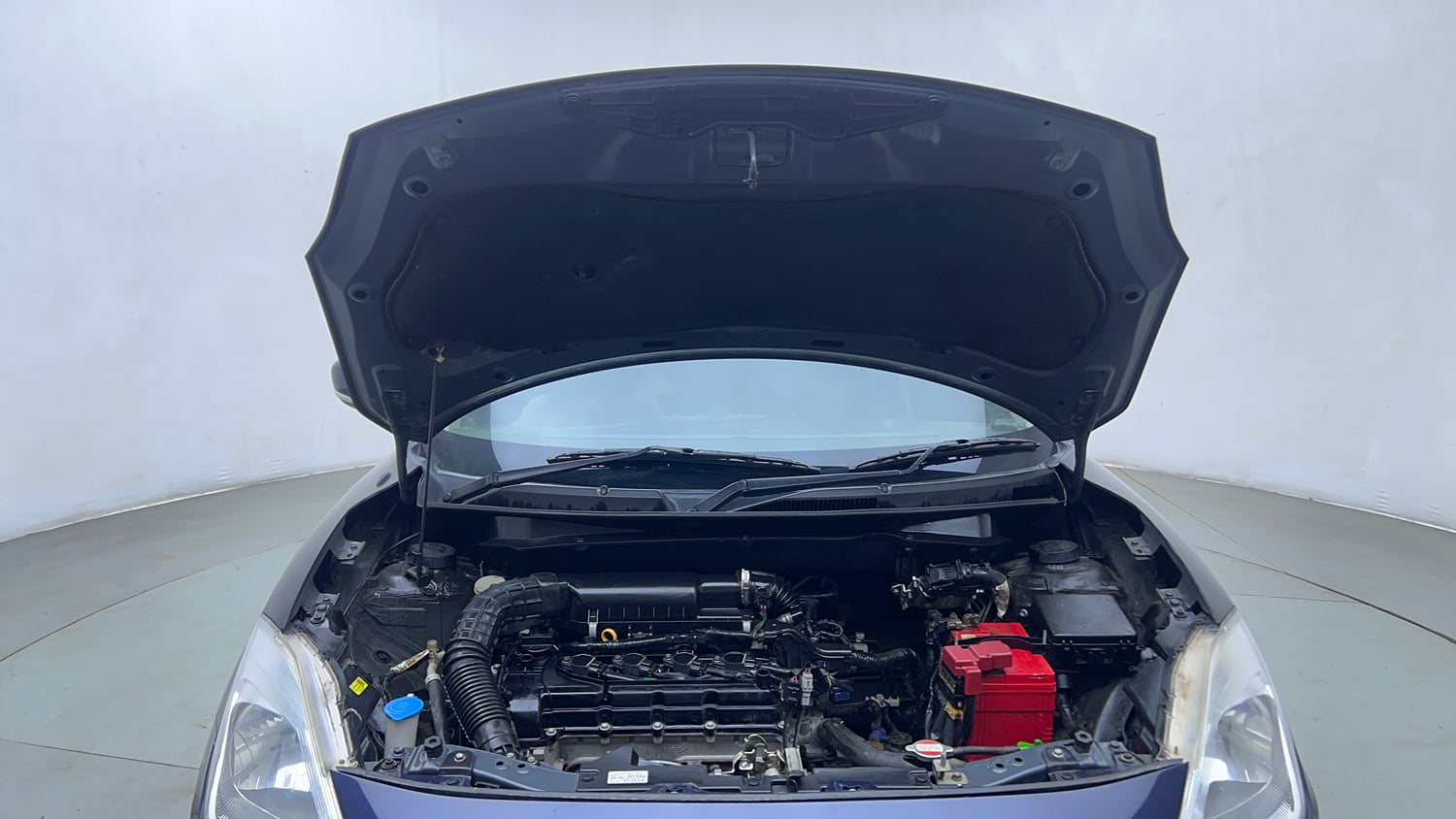 Used 2019 Maruti Suzuki Swift VXi Petrol Manual engine ENGINE & BONNET OPEN FRONT VIEW