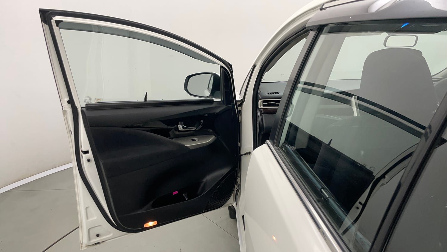 Used 2019 Toyota Innova Crysta 2.4 V 7 STR Diesel Manual interior LEFT FRONT DOOR OPEN VIEW
