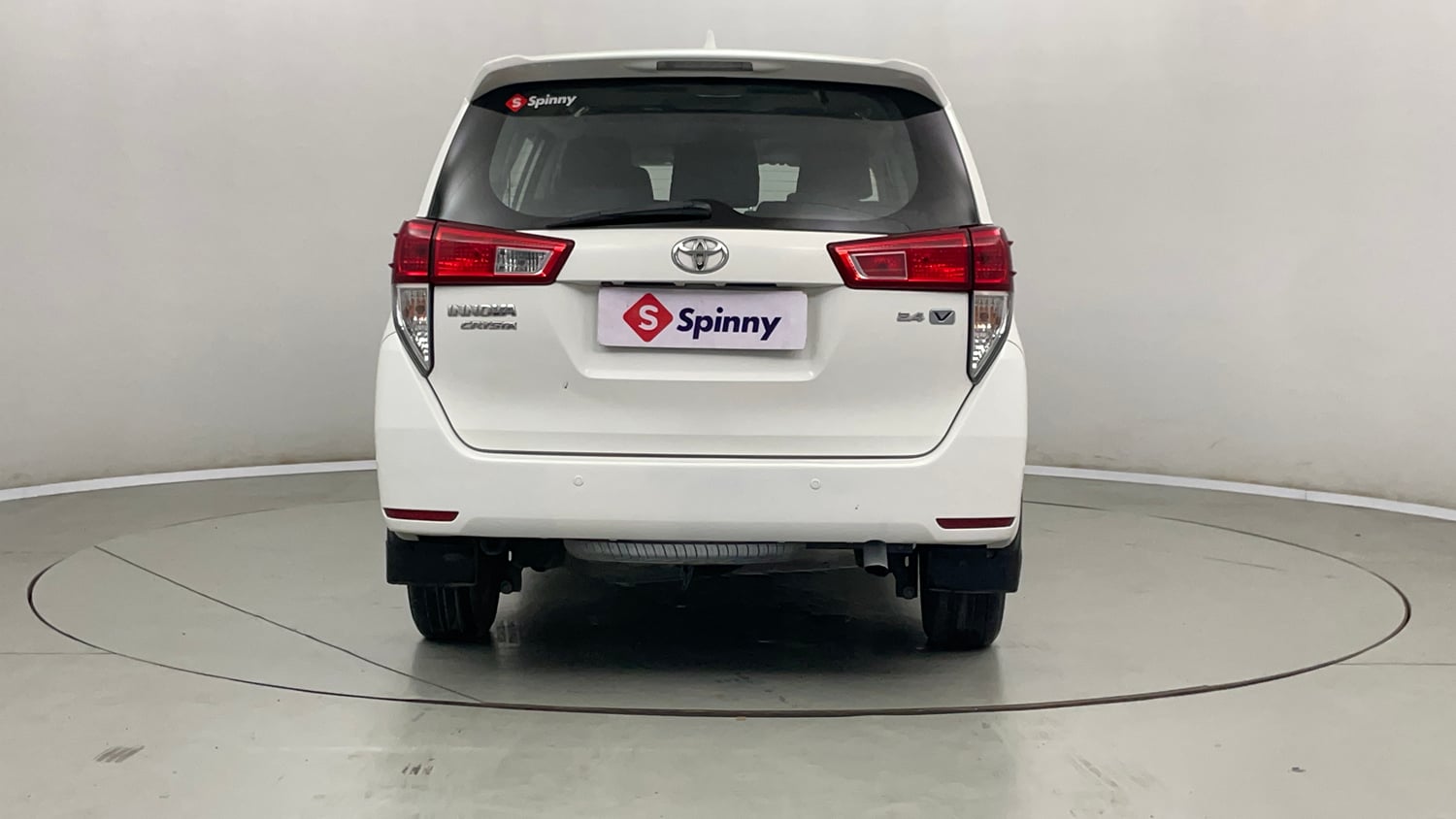 Used 2019 Toyota Innova Crysta 2.4 V 7 STR Diesel Manual exterior BACK VIEW