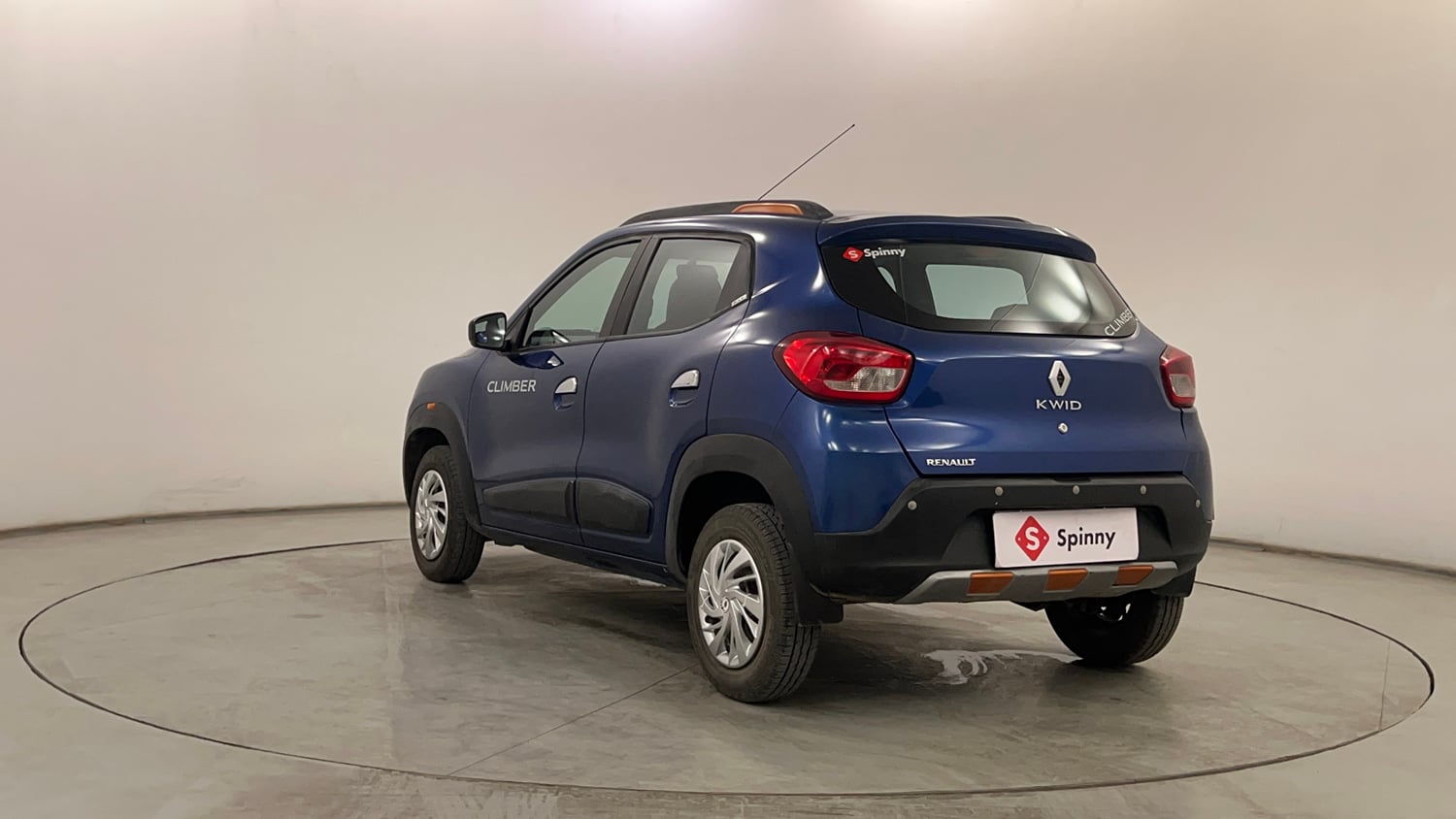 Used 2018 Renault Kwid CLIMBER 1.0 Petrol Manual exterior LEFT REAR CORNER VIEW