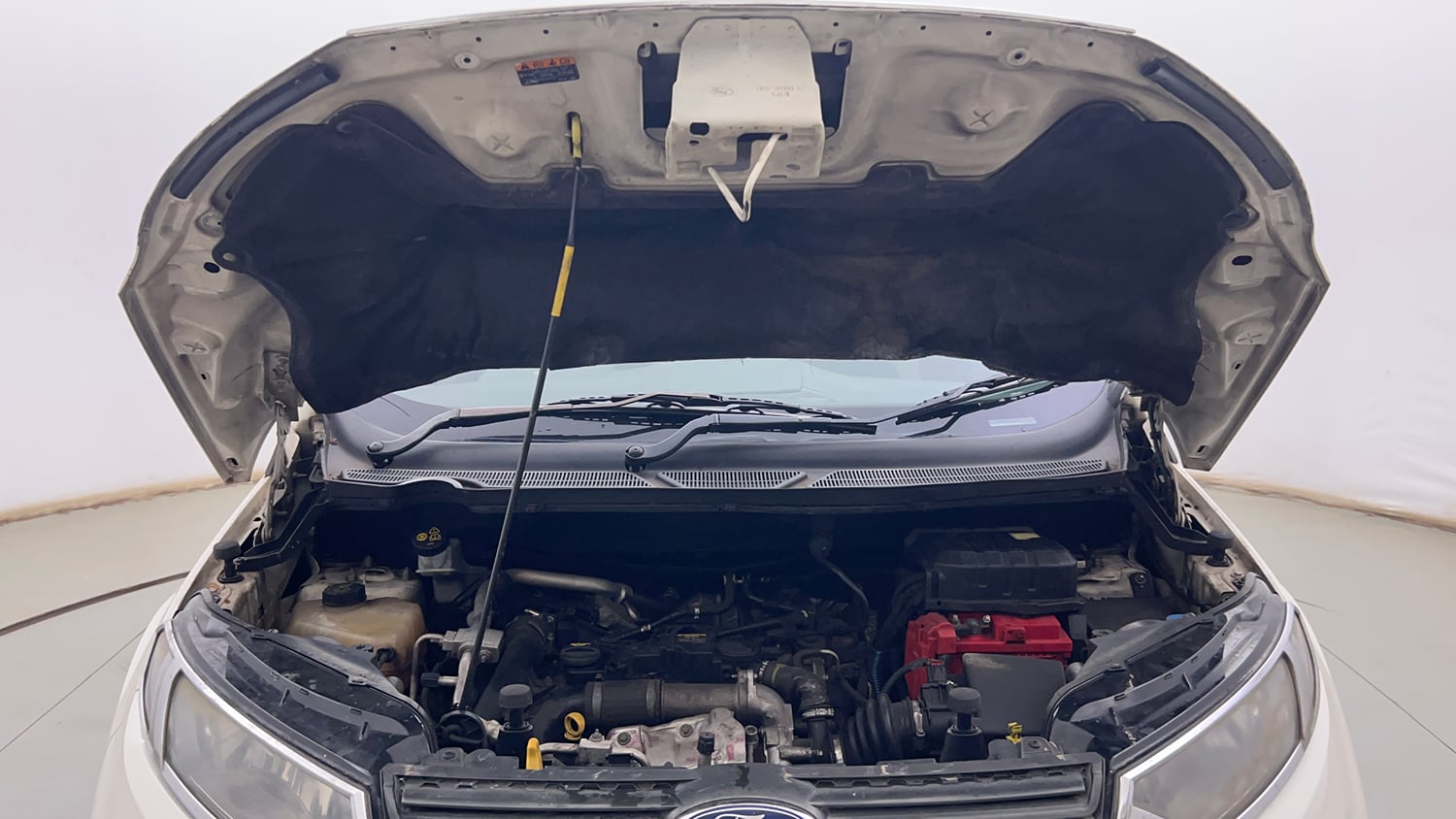 Used 2018 Ford EcoSport Trend 1.5L TDCi Diesel Manual engine ENGINE & BONNET OPEN FRONT VIEW
