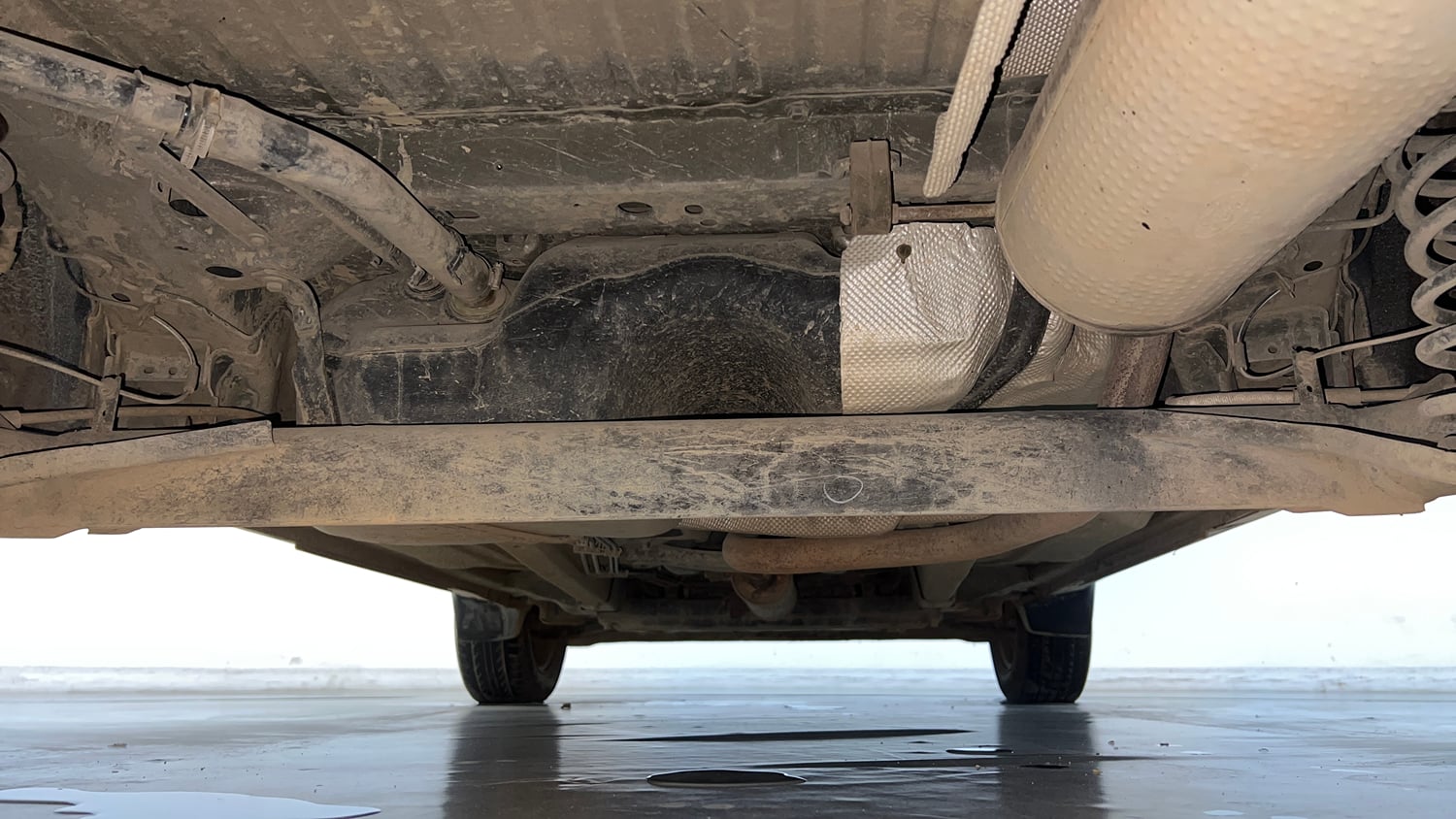 Used 2018 Ford EcoSport Ambiente 1.5L Ti-VCT Petrol Manual extra REAR UNDERBODY VIEW (TAKEN FROM REAR)