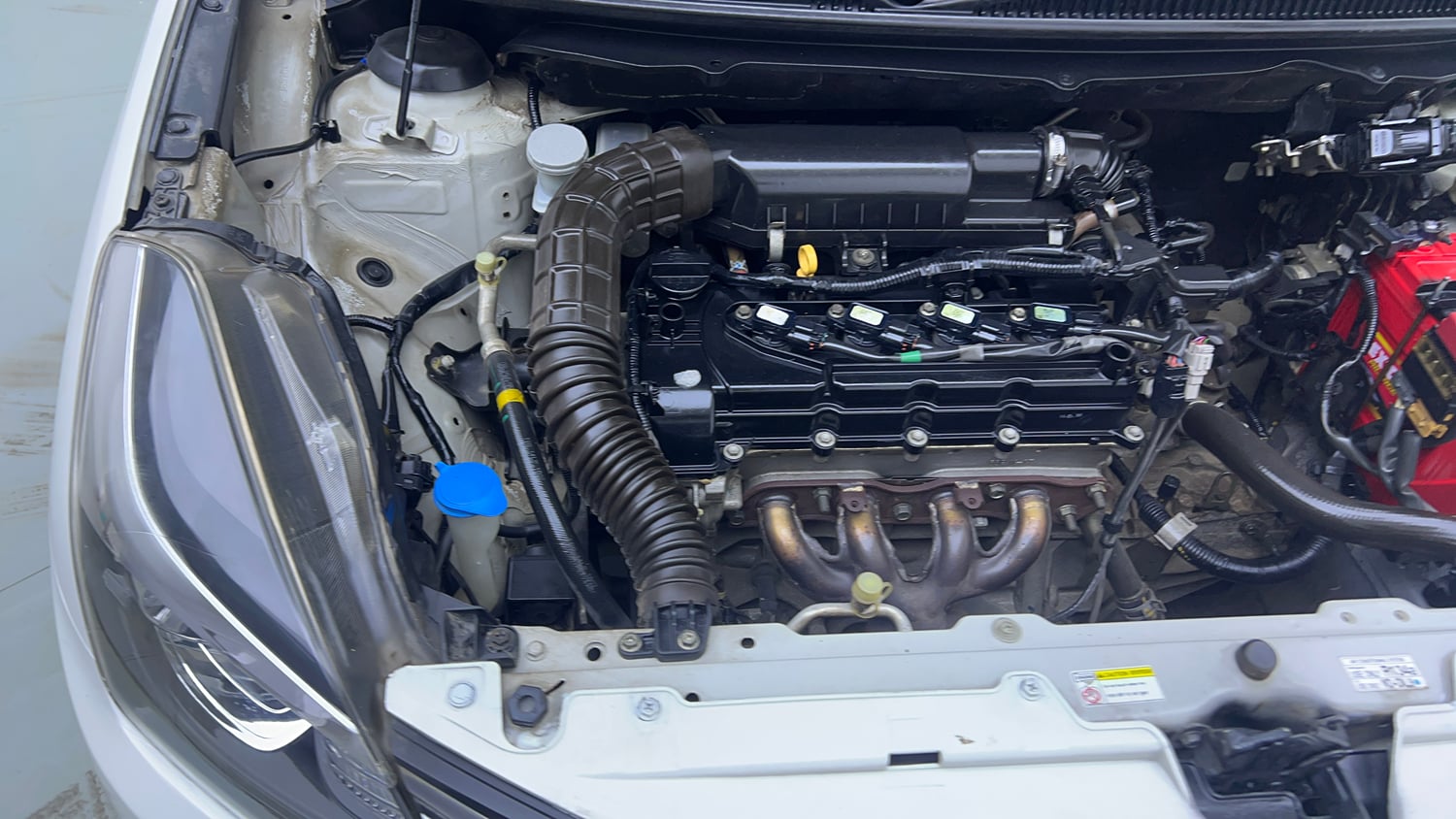 Used 2018 Maruti Suzuki Baleno Alpha 1.2 Petrol Manual engine ENGINE RIGHT SIDE VIEW