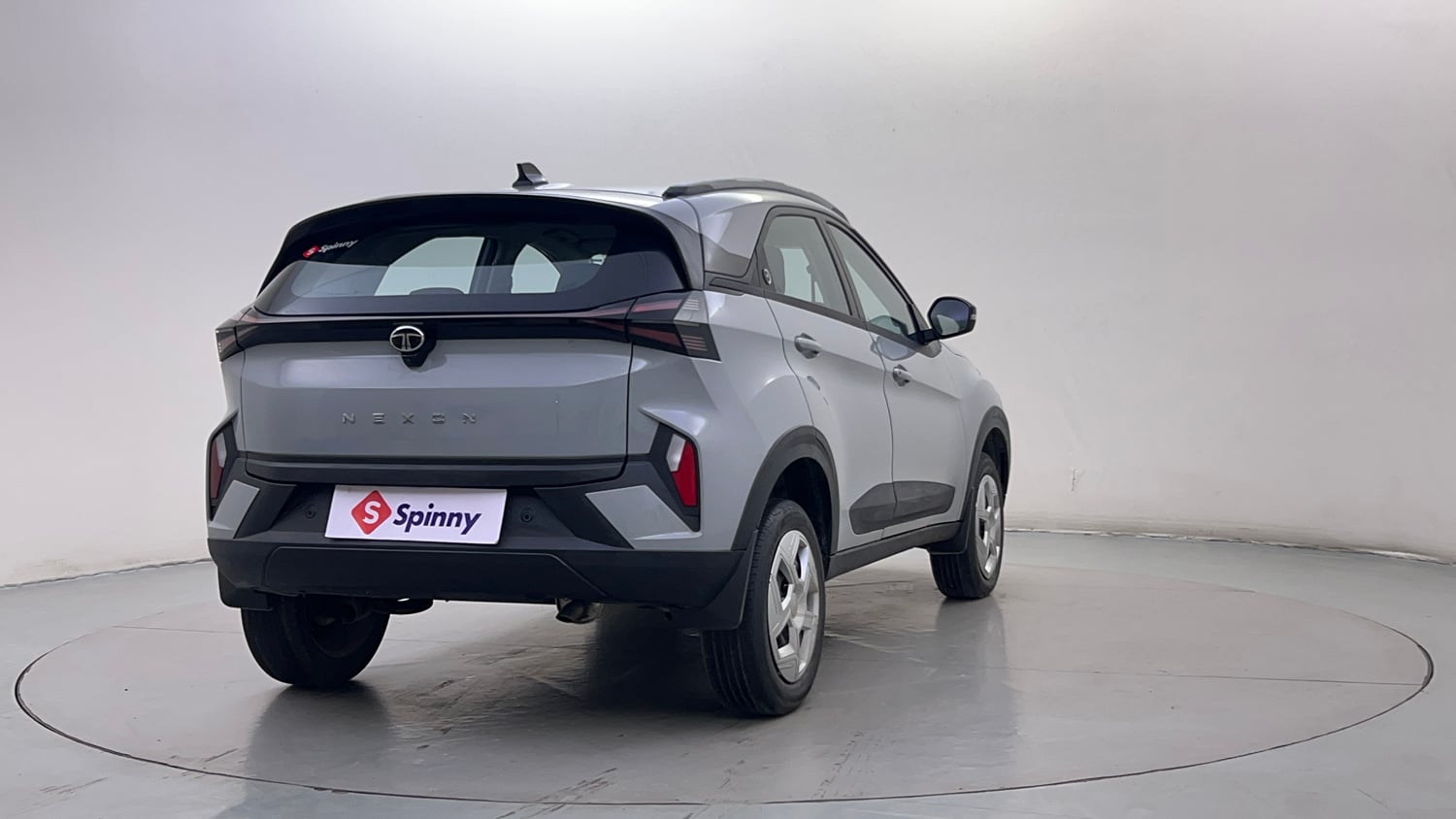 Used 2026 Tata Nexon Pure Plus 1.2 Petrol 6AMT Petrol Automatic exterior RIGHT REAR CORNER VIEW