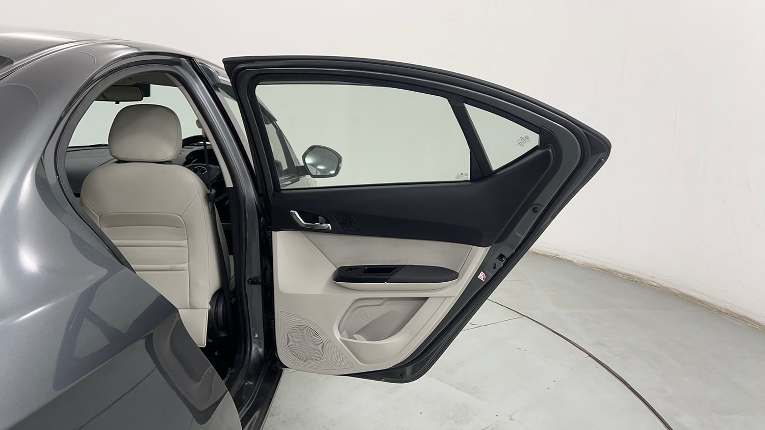 Used 2024 Tata Tigor XZA Plus iCNG Cng Automatic interior RIGHT REAR DOOR OPEN VIEW