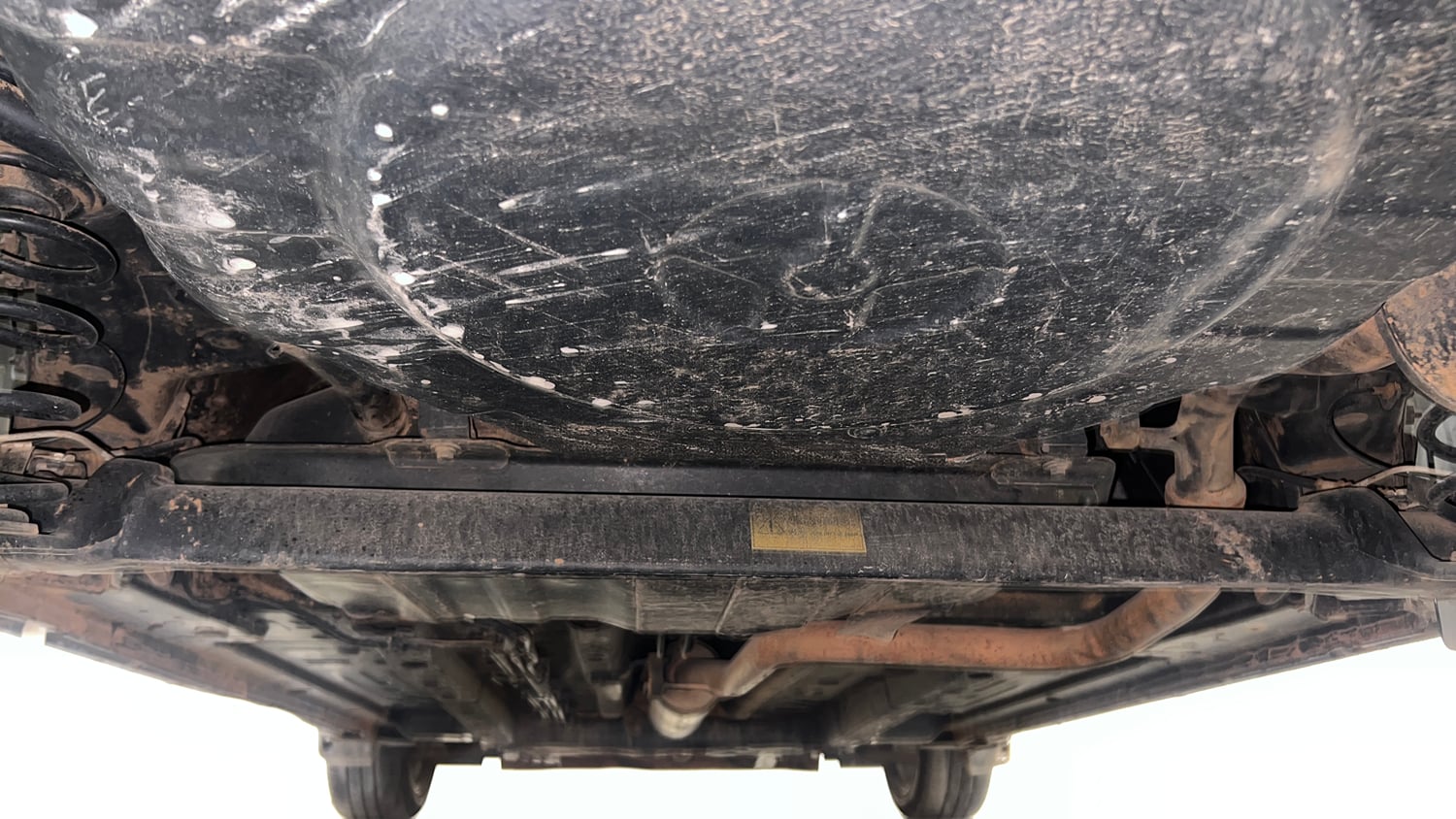 Used 2022 Tata Altroz XZ Plus i-Turbo Petrol Dark Edition Petrol Manual extra REAR UNDERBODY VIEW (TAKEN FROM REAR)