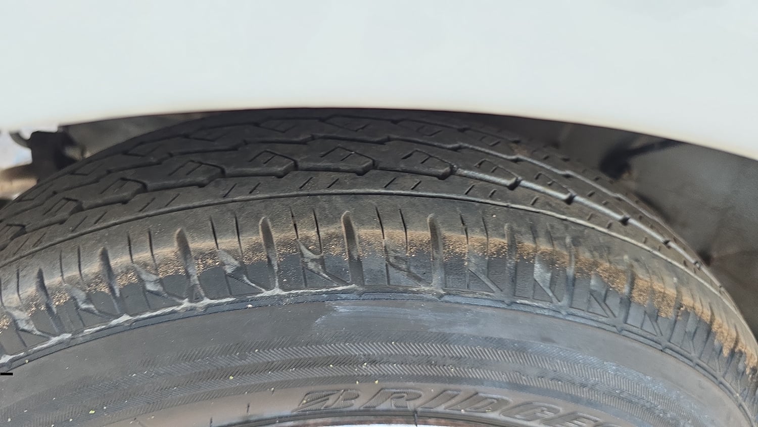 Used 2020 Tata Tiago XE Petrol Manual tyres RIGHT REAR TYRE TREAD VIEW