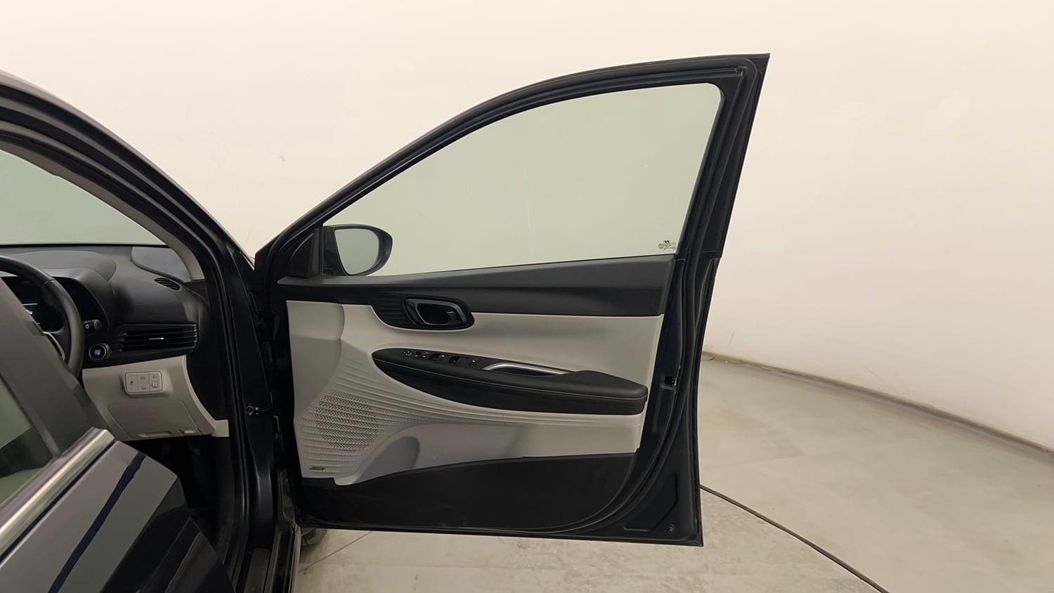 Used 2023 Hyundai New i20 Asta (O) 1.2 IVT Petrol Automatic interior RIGHT FRONT DOOR OPEN VIEW