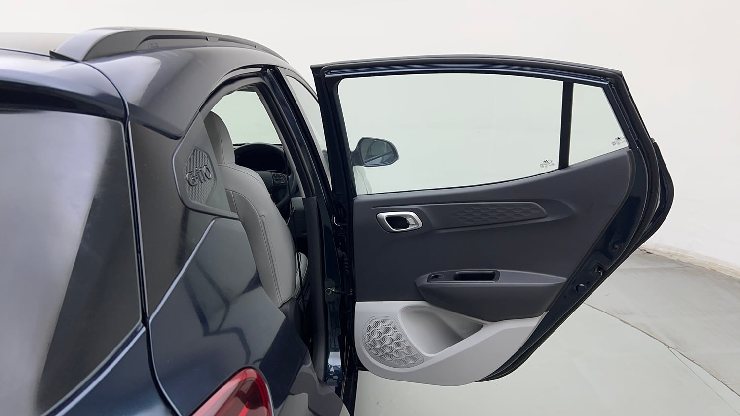 Used 2023 Hyundai Grand i10 Nios Sportz AMT 1.2 Kappa VTVT Petrol Automatic interior RIGHT REAR DOOR OPEN VIEW