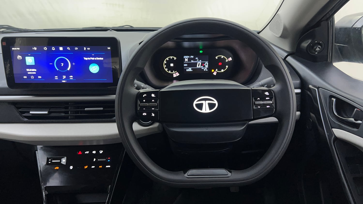 Used 2025 Tata Nexon Creative 1.2 Petrol 6AMT Petrol Automatic interior STEERING VIEW