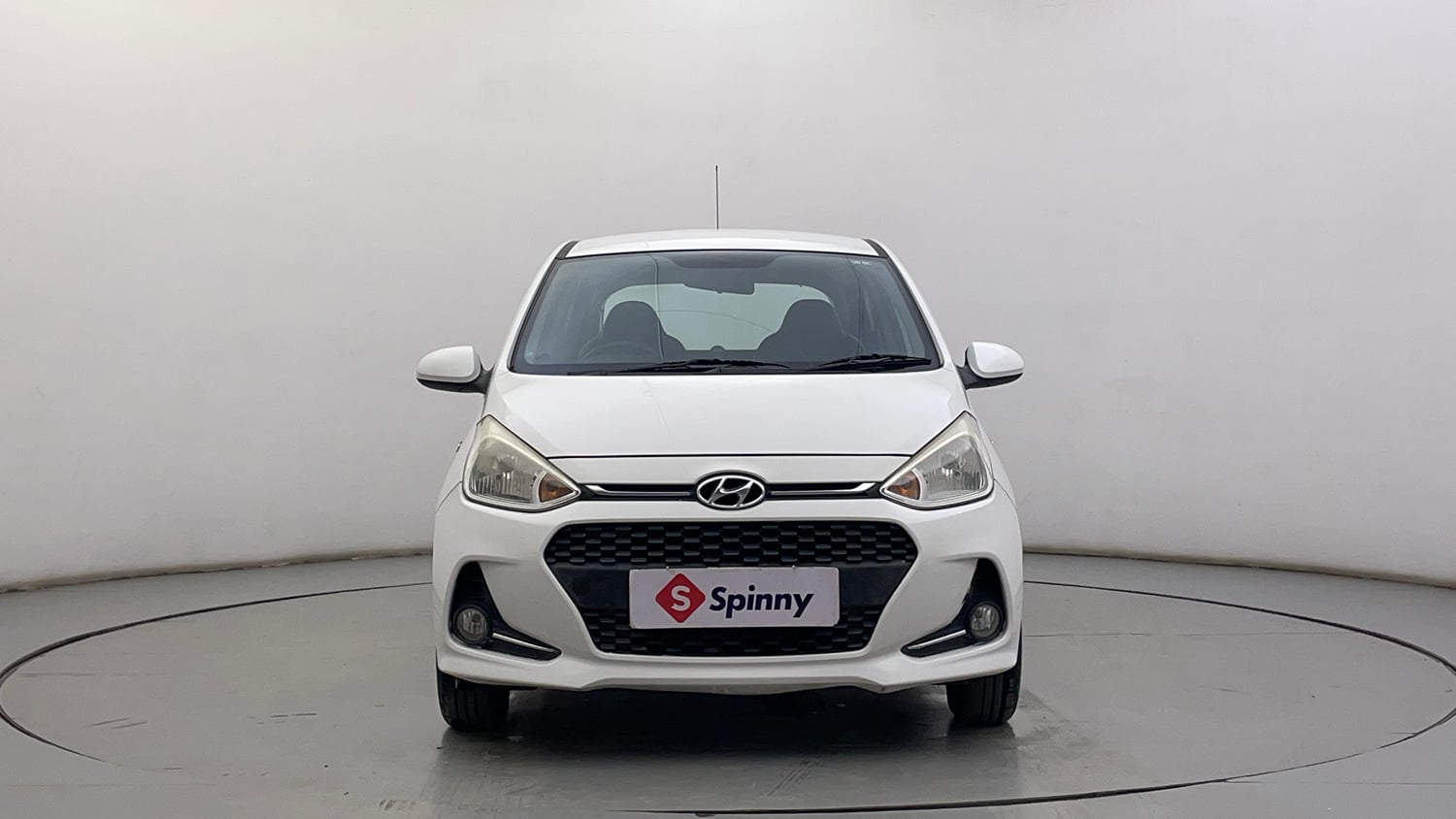Used 2017 Hyundai Grand i10 Magna 1.2 Kappa VTVT Petrol Manual exterior FRONT VIEW
