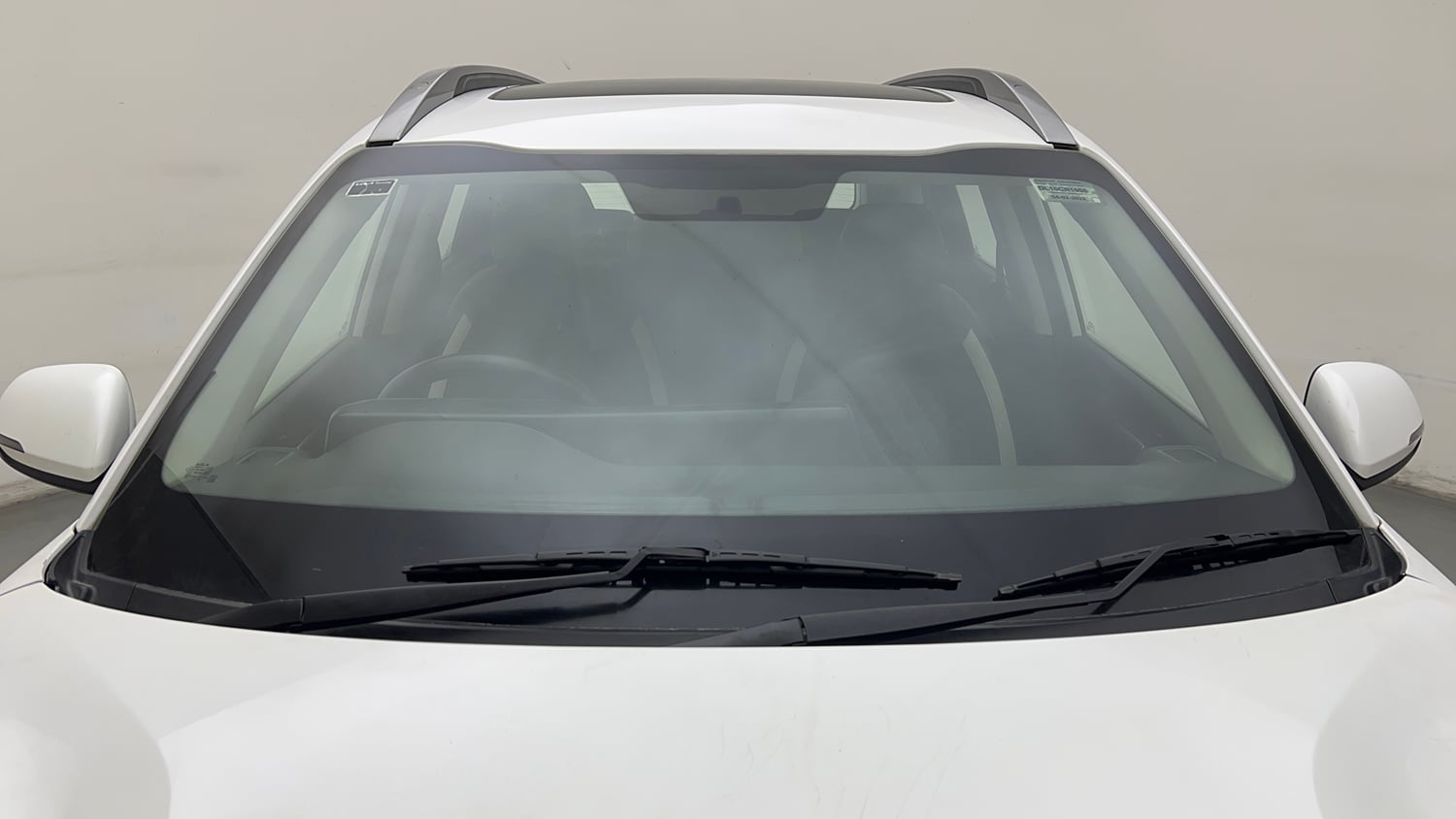 Used 2022 Kia Sonet HTX 1.5 Diesel Manual exterior FRONT WINDSHIELD VIEW